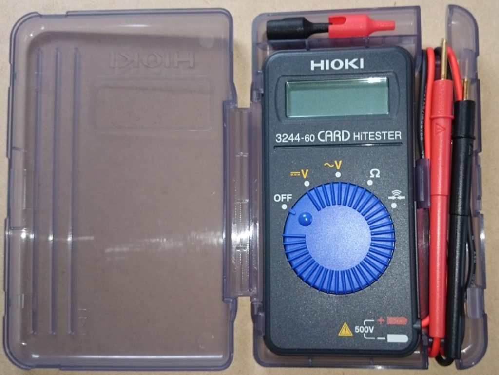HIOKI（日置電機）カードハイテスタ 3244-60の使用レビュー